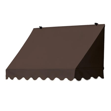 Idmworldwide Sunsational Traditional Awning Cocoa 4Ft. 3020712
